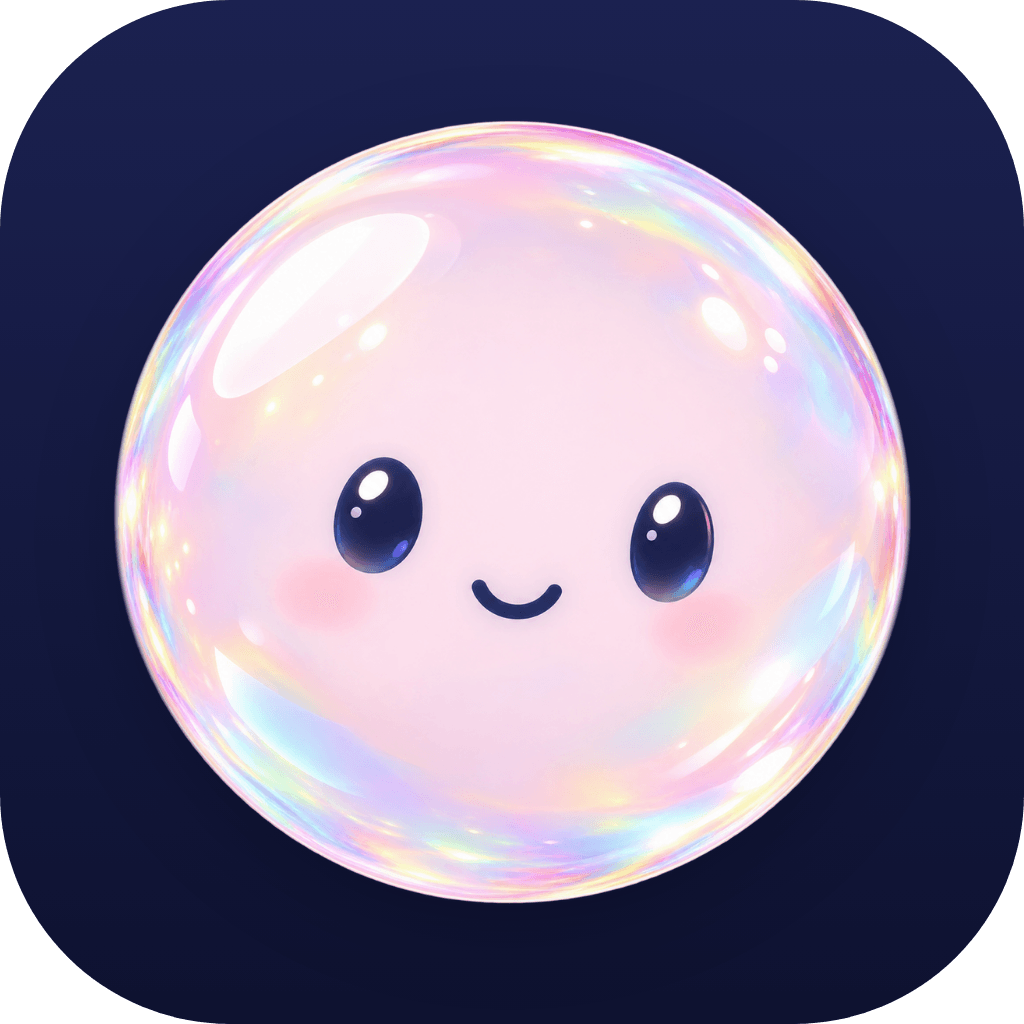 The BoopThere app icon, night variant
